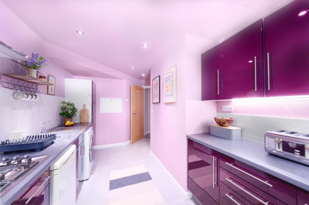 Acer House Stylish Garden Flat Lovely Valley View Dog Friendly Central باث المظهر الخارجي الصورة
